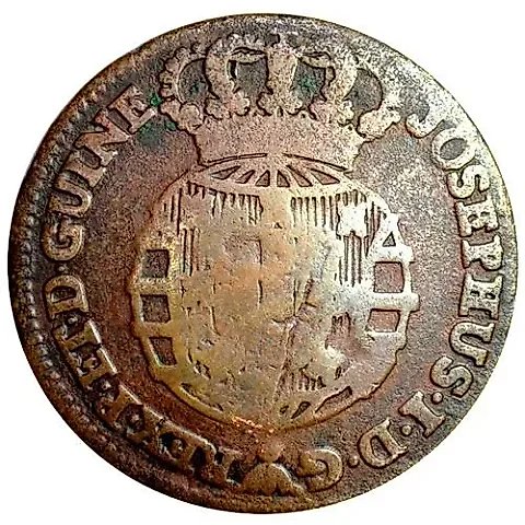 ¼ макуты 1762-1771 [Ангола] — 1