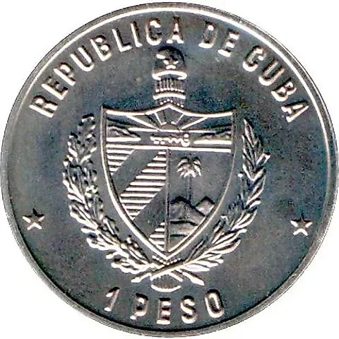 1 Peso 1988, 35th Anniversary of the Assault on the Moncada Garrison [Cuba] — 1
