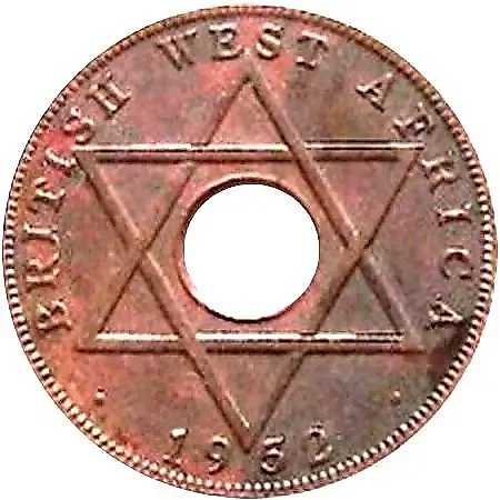 ½ Penny 1952 [British West Africa] — 2