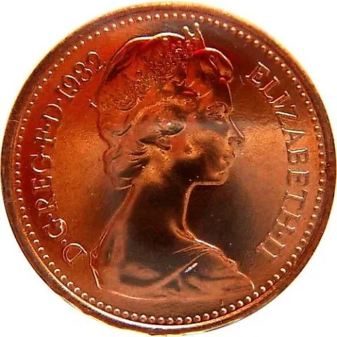 ½ Penny 1982-1984 [United Kingdom] — 1