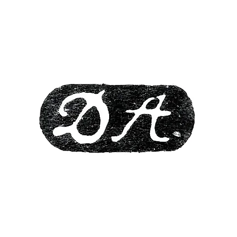 Master's Mark of Dmitry Andreev - Leningrad - initials "DA" - 1835-1860