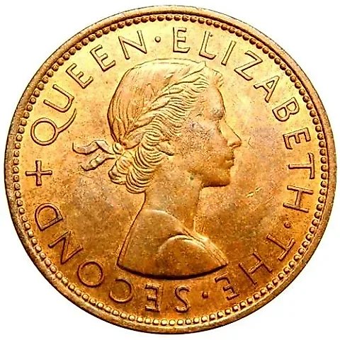 1 Penny 1963 [New Zealand] — 1