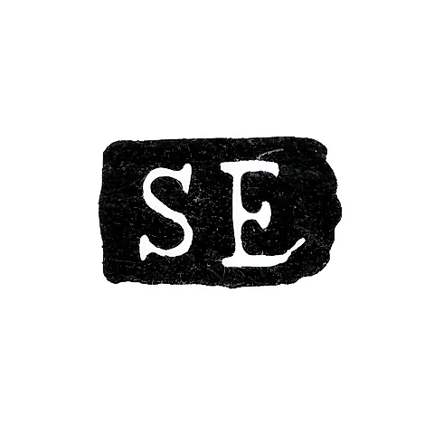 Клеймо мастера Эберлейн Самуил - Ленинград - инициалы "SE"