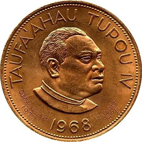 1 Pa'anga 1968, Commonwealth Member [Tonga] — 1