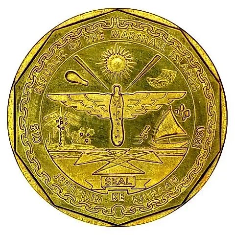 10 Dollars 1991, Heroes of Operation Desert Storm [Marshall Islands] — 1