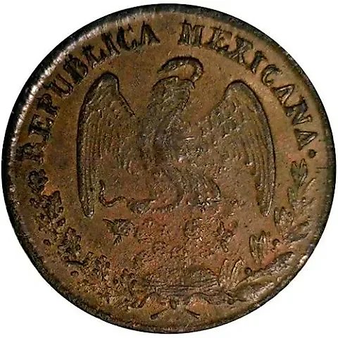 1/8 Real 1851-1854 [Mexico] — 1