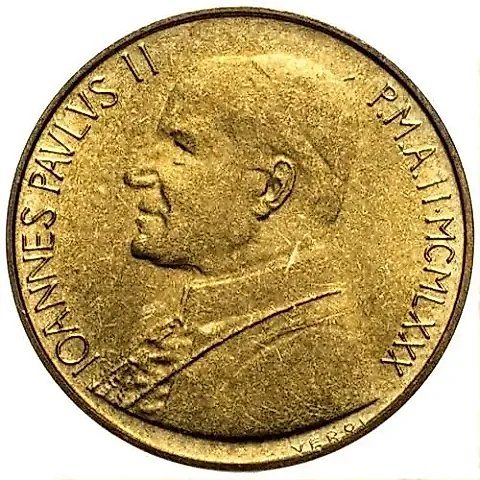 20 Lire 1980 [Vatican] — 1