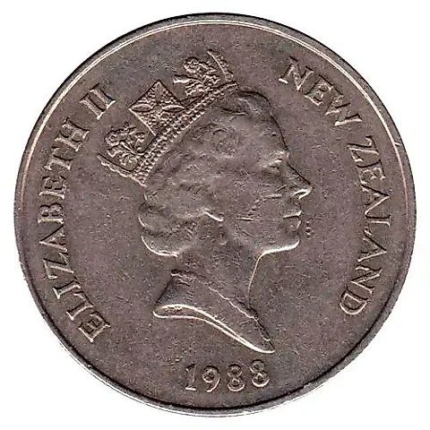 20 Cents 1988 [New Zealand] — 1