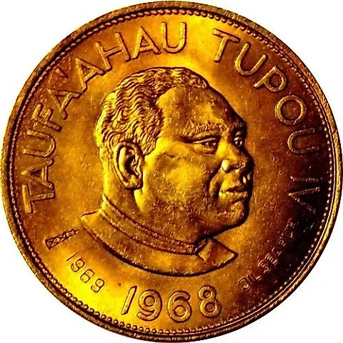2 Pa'anga 1968, Oil Search [Tonga] — 1