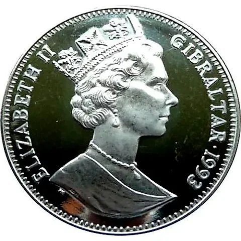 1 Crown 1993, General Sikorski [Gibraltar] — 1