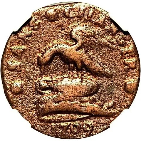 1 Penny 1709 [Isle of Man] — 1