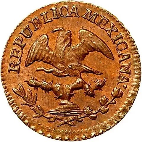 1/16 Real 1831-1833 [Mexico] — 1