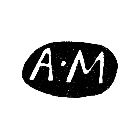 Maker's Mark of Mukhin Alexander Alekseev - Moscow - initials "A-M"