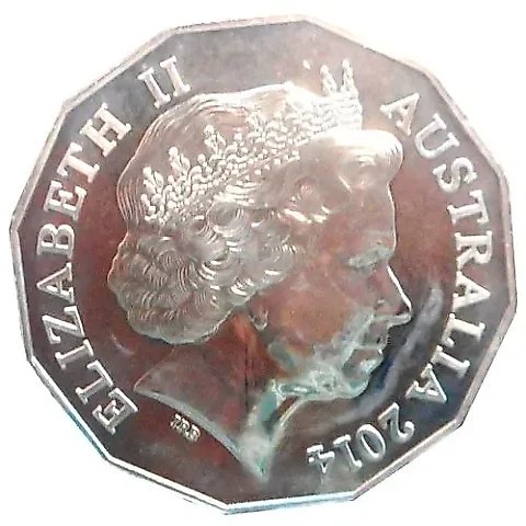 50 Cents 2014, Guinea [Australia] — 1
