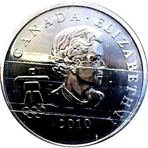 50 Cents 2010, XXI Winter Olympic Games, Vancouver 2010 - Miga, Freestyle [Canada] — 1