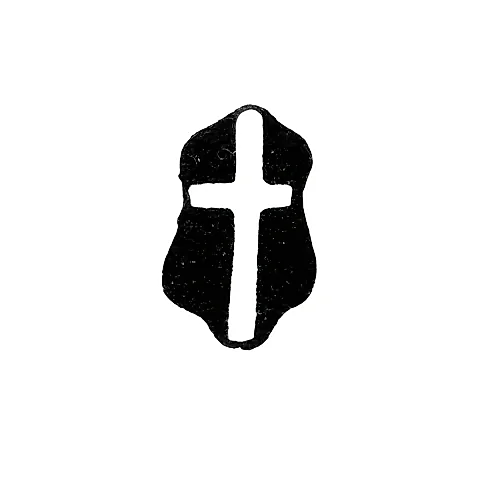 Городское клеймо Таллина 1588-1626 гг. "Крест"