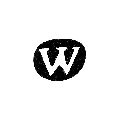 Клеймо мастера Виттинг Иоахим - Таллин - инициалы "W" - 1626-1677 гг.