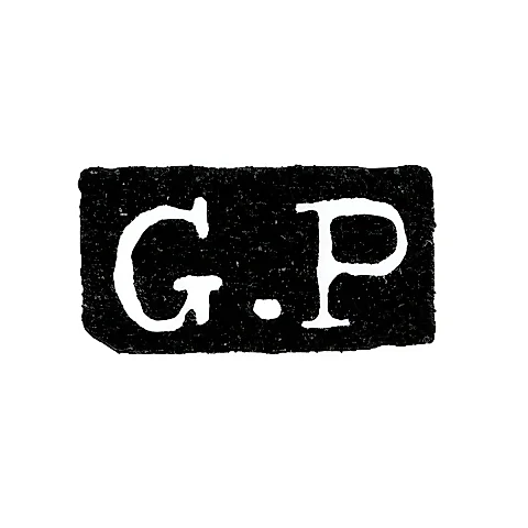 Клеймо мастера Петрель Густав Адольф - Ленинград - инициалы "G.P"