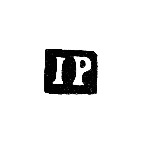 Maker's Mark of Iosif Abr. Rebenok - Kiev - initials "IP"