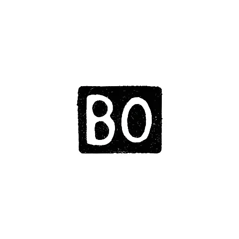 Maker's Mark of Osyetrov Vasily Vasilyevich - Moscow - initials "VO" - 1890s and after 1908
