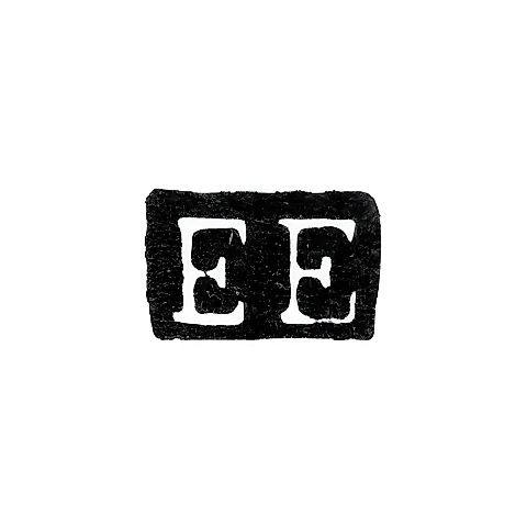 Клеймо мастера Энквист Эрик - Ленинград - инициалы "EE"