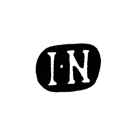 Клеймо мастера Нордберг Иосиф - Ленинград - инициалы "I-N"