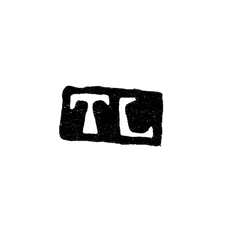 Клеймо мастера Леннрос Томас - Ленинград - инициалы "TL"