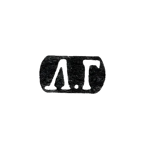 Hallmark of an Unknown Master from St. Petersburg - Initials "L.G" - 1886