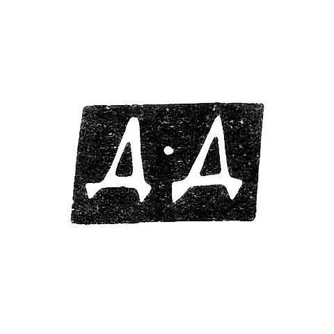 Maker's Mark of Dmitry Nikolaevich Dykhterev - Leningrad - initials "D-D" - 1851-1865