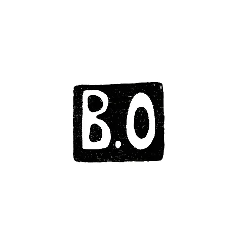 Maker's Mark of Osyetrov Vasily Vasilyevich - Moscow - initials "V.O" - 1890s and after 1908