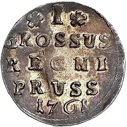 1 Grosz 1761 — 1