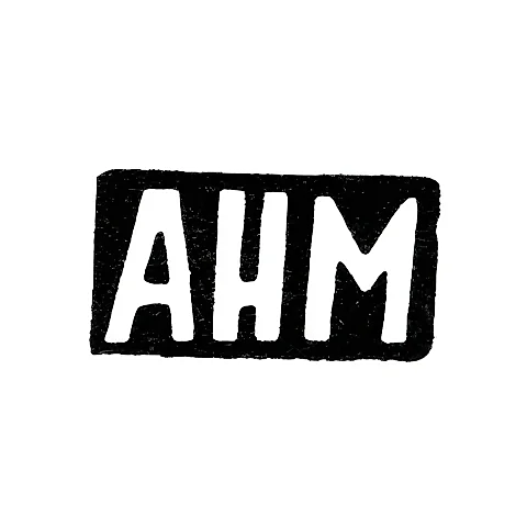 Клеймо мастера Малосков Анатолий Николаев - с. Красное - инициалы "АНМ" - конец 19 века