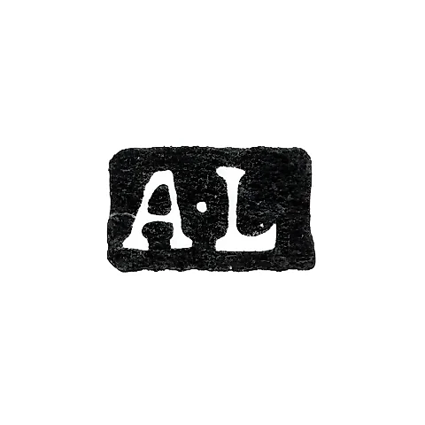 Клеймо неизвестного мастера Ленинграда - инициалы "A-L" - 1817-1825 гг.