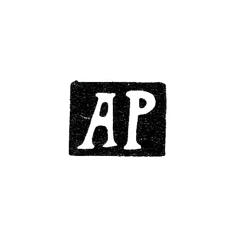 Hallmark of an Unknown Moscow Master - Initials "AR" - 1848-1860