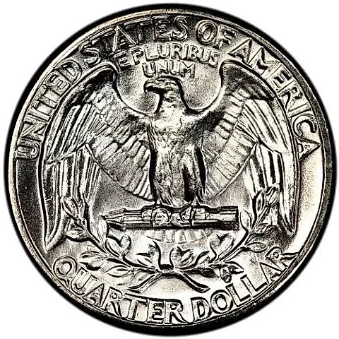 25 центов 1963, без обозначения монетного двора [США] — 1