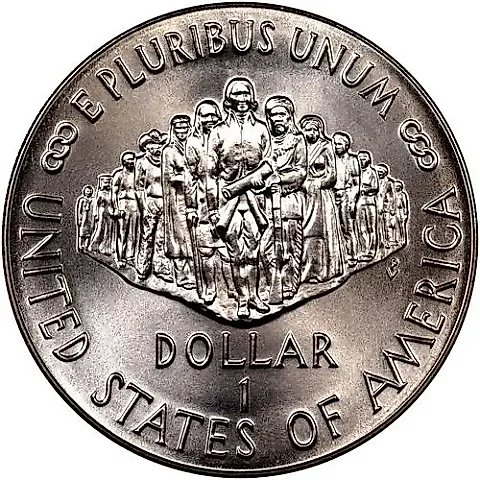 1 Dollar 1987, P, U.S. Constitution [USA] — 1