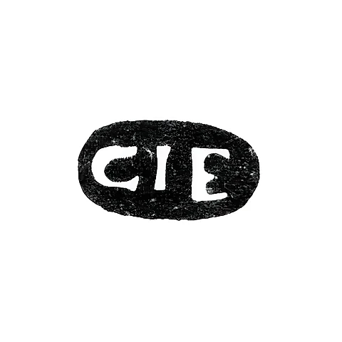 Клеймо мастера Элерс Клас - Ленинград - инициалы "CIE"