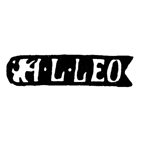 Клеймо мастера Лео Иаков Леонард - Ленинград - инициалы "I-L-LEO"
