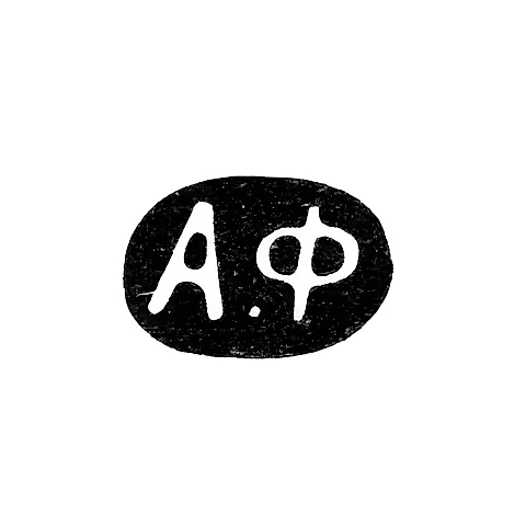 Maker's Mark of Ful'd Alexander Iosifovich - Moscow - initials "A.F" - 1862-1917