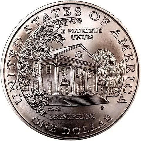 1 Dollar 1999, P, Dolley Madison [USA] — 1