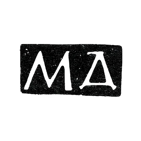 Клеймо мастера Дмитриев М. - Москва - инициалы "МД" - 1854-1877 гг.