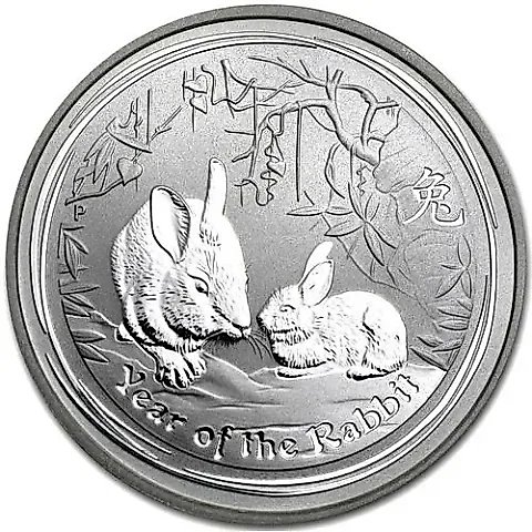 50 центов 2011, P, год кролика [Австралия] — 1