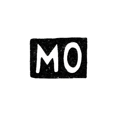 Mark of an Unknown Moscow Master - Initials "MO" - 1828