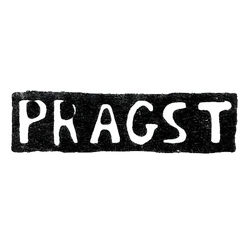 Клеймо мастера Прагст Иоганн Кристиан - Ленинград - инициалы "PRAGST"