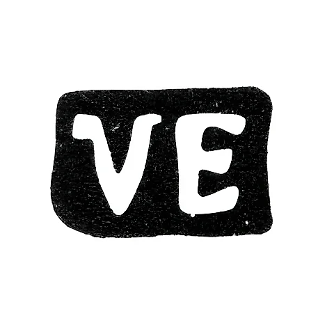 Master's Mark of Erlang Villem - Tallinn - Initials "VE" - 1924-1940