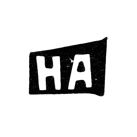 Master's Mark of Nazar Yakovlev Antonov - Krasnoe Village - Initials "NA" - 1898
