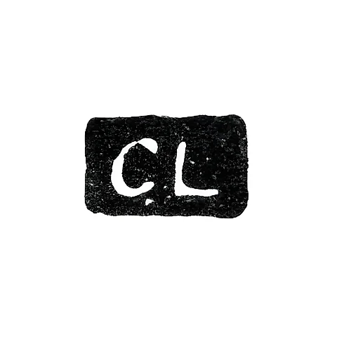Клеймо мастера Лаксон Карл Андерс Фредерик - Ленинград - инициалы "CL"