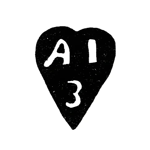 Клеймо неизвестного мастера Москвы - инициалы "AI З" - 1779 г.