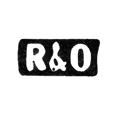 Клеймо мастера Радус Эдуард - Таллин - инициалы "R&O" - начало 20 века