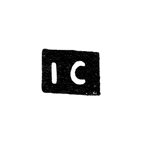 Master's Mark of Stepanov Ivan - Orel - initials "IC" - 1772-1778